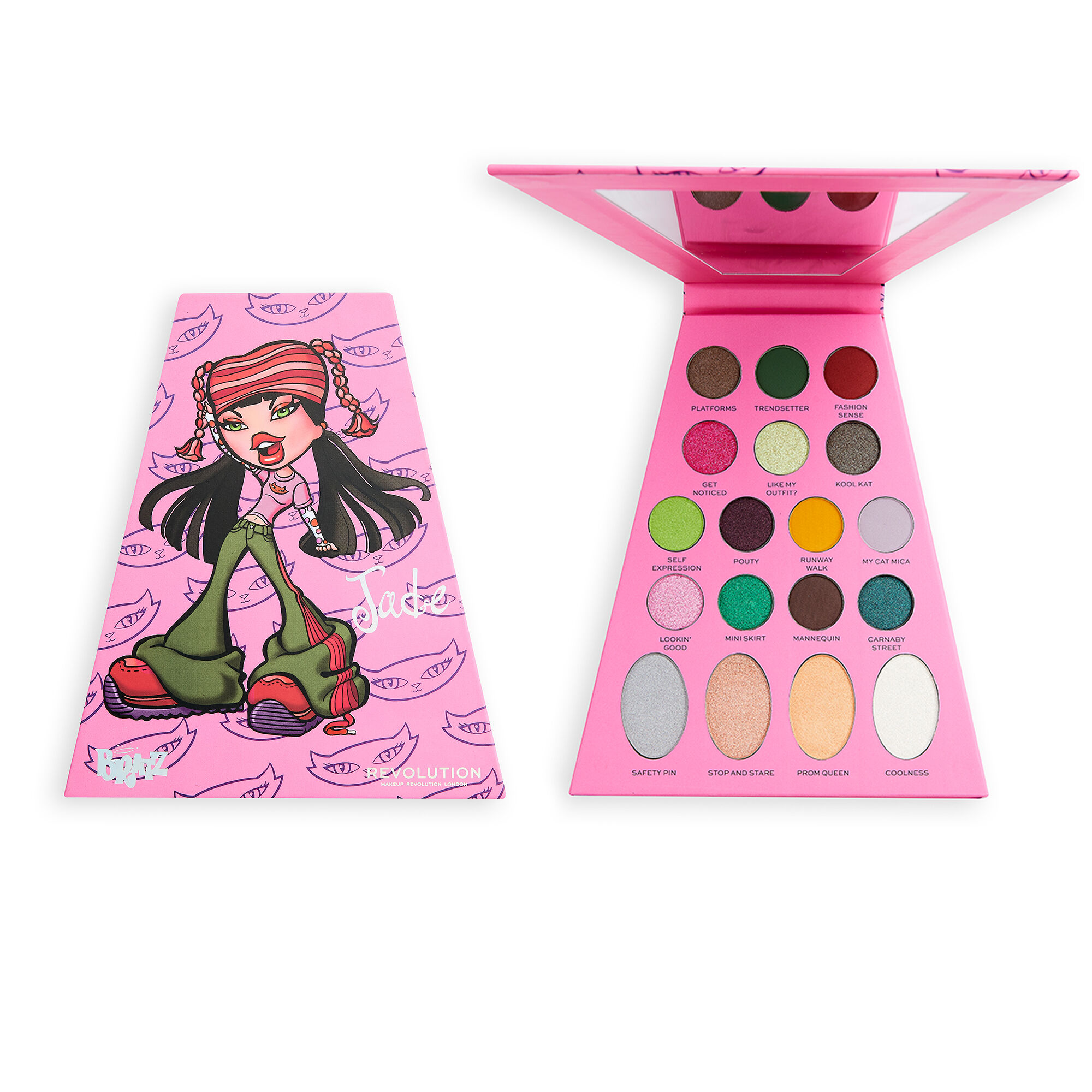 Makeup Revolution x Bratz Doll Eyeshadow Palette Jade